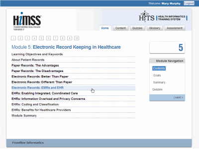 Health Informatics / Digital Healthcare: Brendan Munnelly - Sample 3