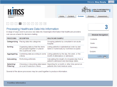 Health Informatics / Digital Healthcare: Brendan Munnelly - Sample 6