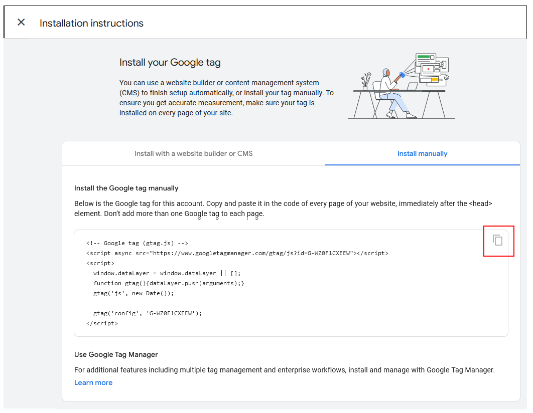 Tutorial: Set up Google Analytics