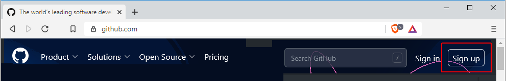 GitHub website address