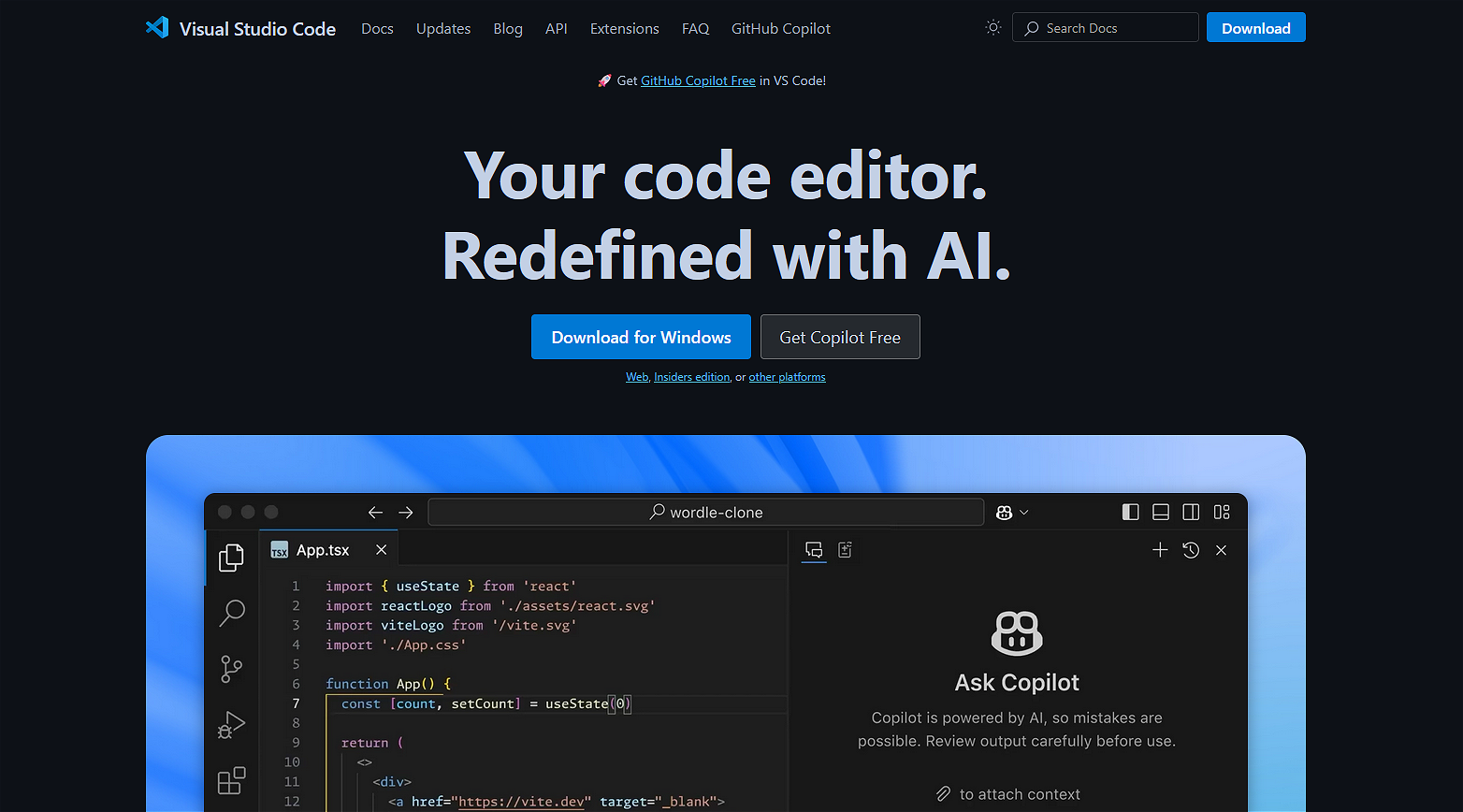 Download Microsoft Visual Studio Code