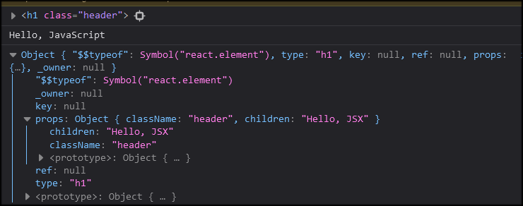 ReactJS sample screen