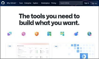 Creating an account for web hosting on GitHub