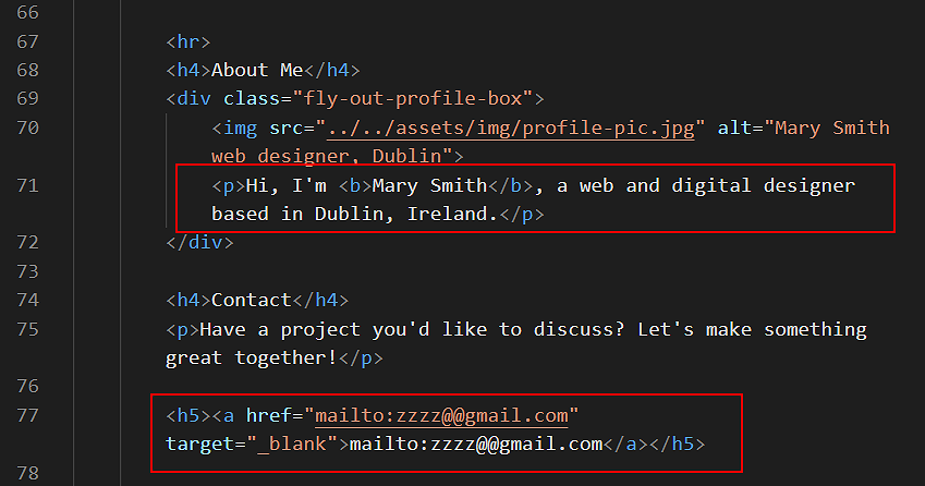 project images