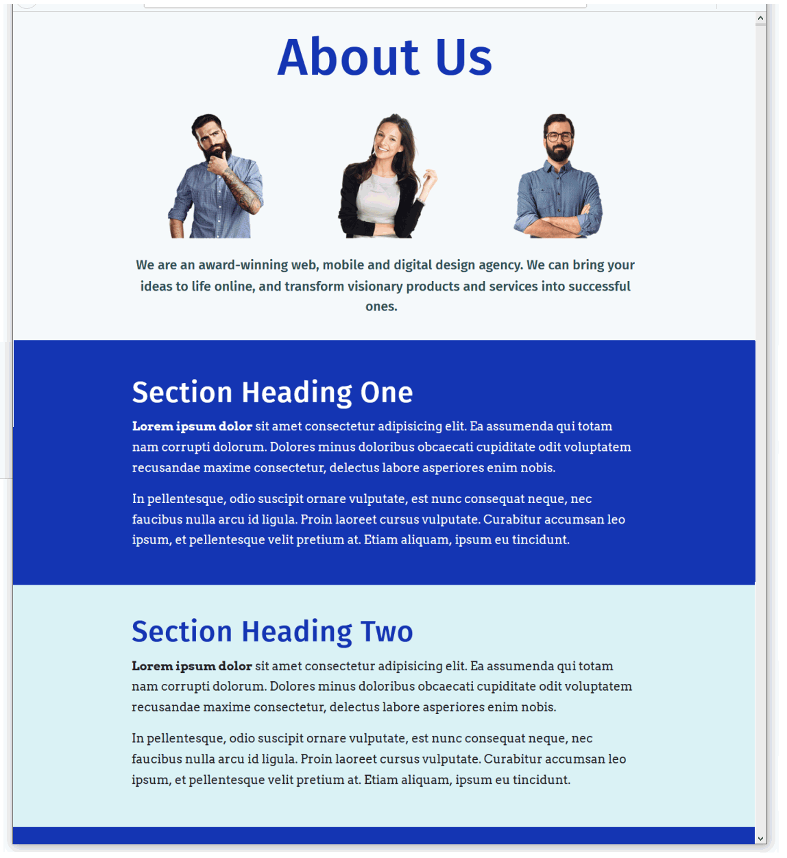 Introduction to Sections