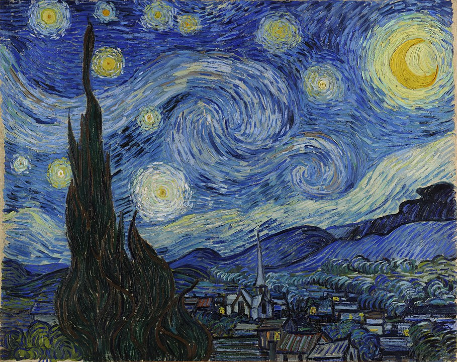 Starry Night, van Gogh
