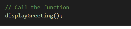 JavaScript function declaration calling
