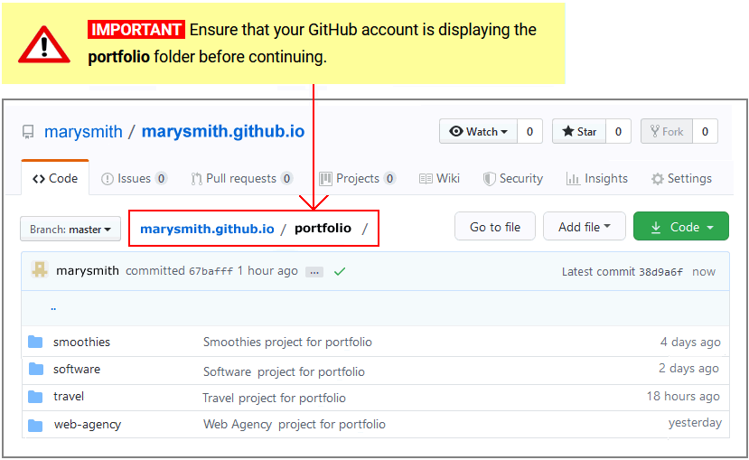 github-upload-portfolio