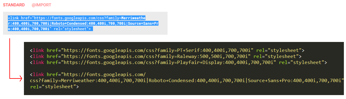 Project Animation Google Fonts