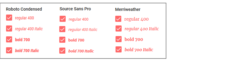 Project Animation Google Fonts