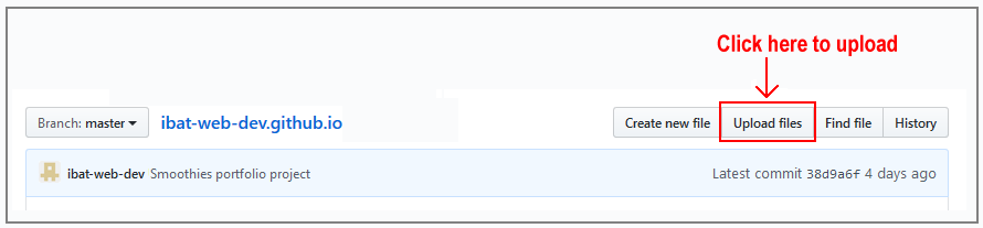 github-upload-portfolio