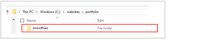 file-explorer-portfolio-project-folder