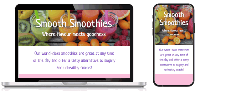 Web Design Project: Smooth Smoothies 2n2l.com Brendan Munnelly